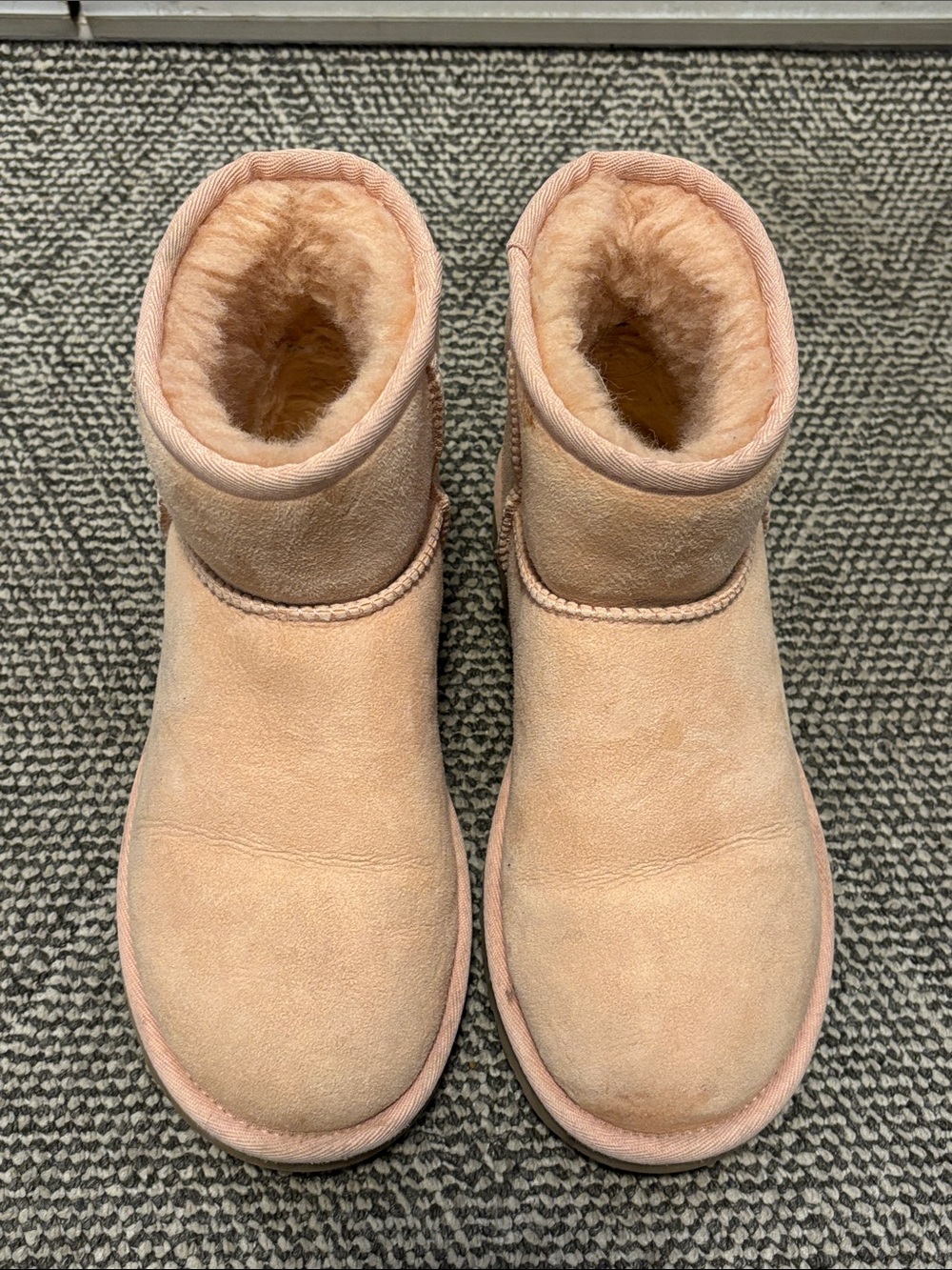 UGG Pink Short Classic Boots - Size 6 Women’s